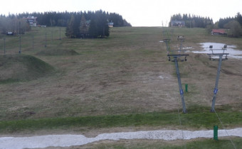 Obraz podglądu z kamery internetowej Ski resort Pec pod Sněžkou - ski slope Javor